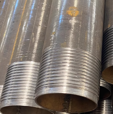 龙潭超前小导管预埋钢管出尖打孔焊倒刺无缝焊管厂